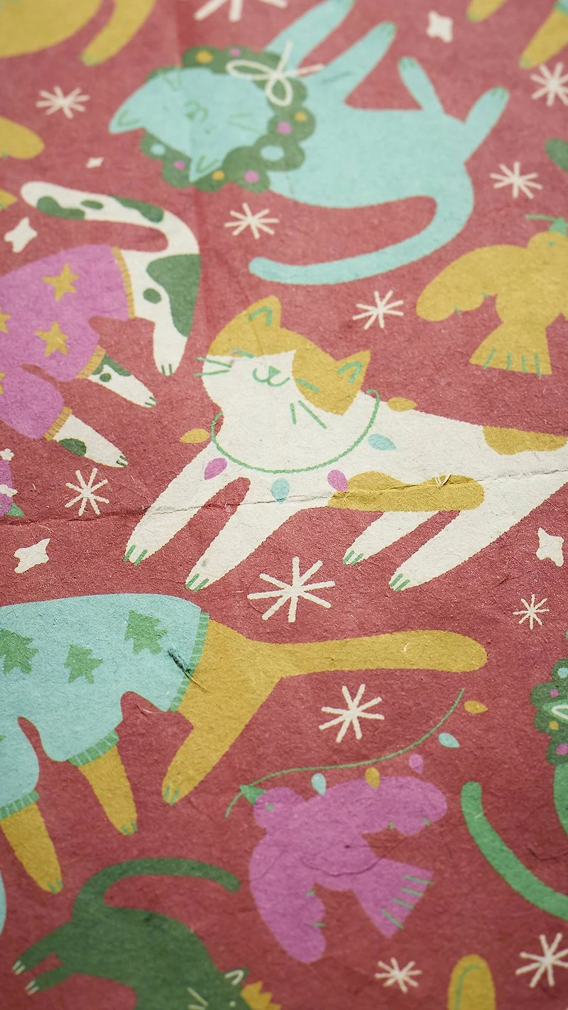 Christmas Companions Lokta Wrap
