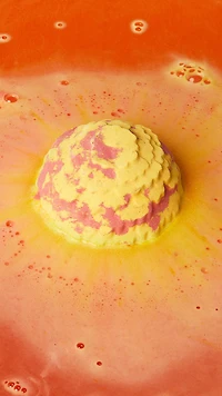 Cempasúchil Bath Bomb
