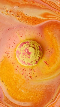 Cempasúchil Bath Bomb