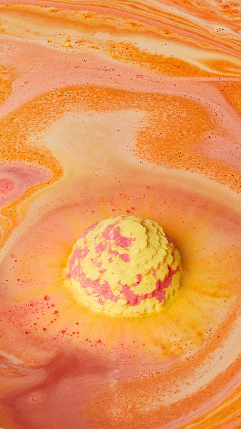 Cempasúchil Bath Bomb