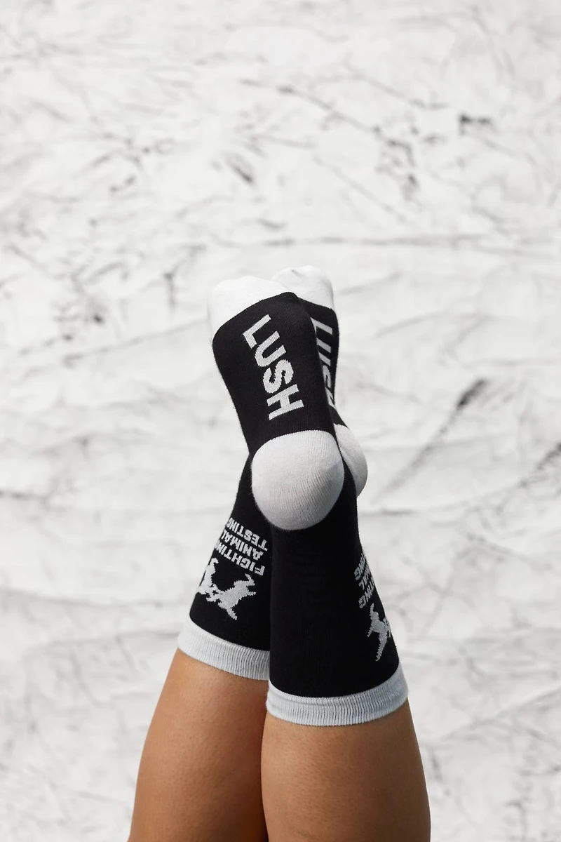Fighting Animal Testing | Socks