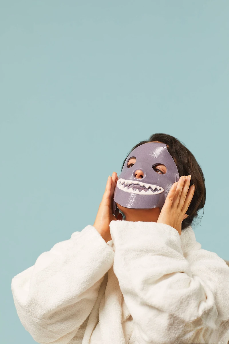 Masque en feuille Shark