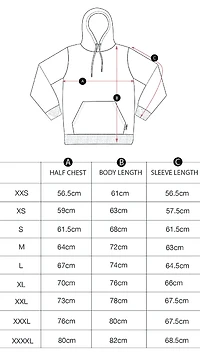 Fresh Values Coral Hooded Sweatshirt