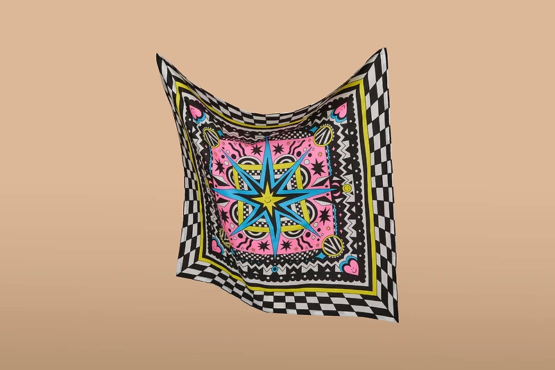 Emballage de tissu Cosmic Burst