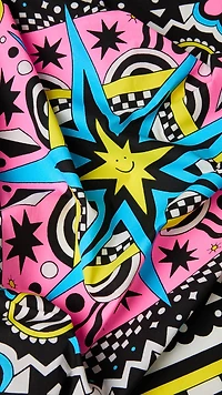 Cosmic Burst Knot Wrap