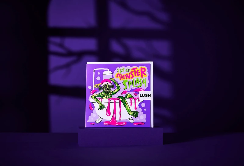 It's The Monster Splash Greeting Card