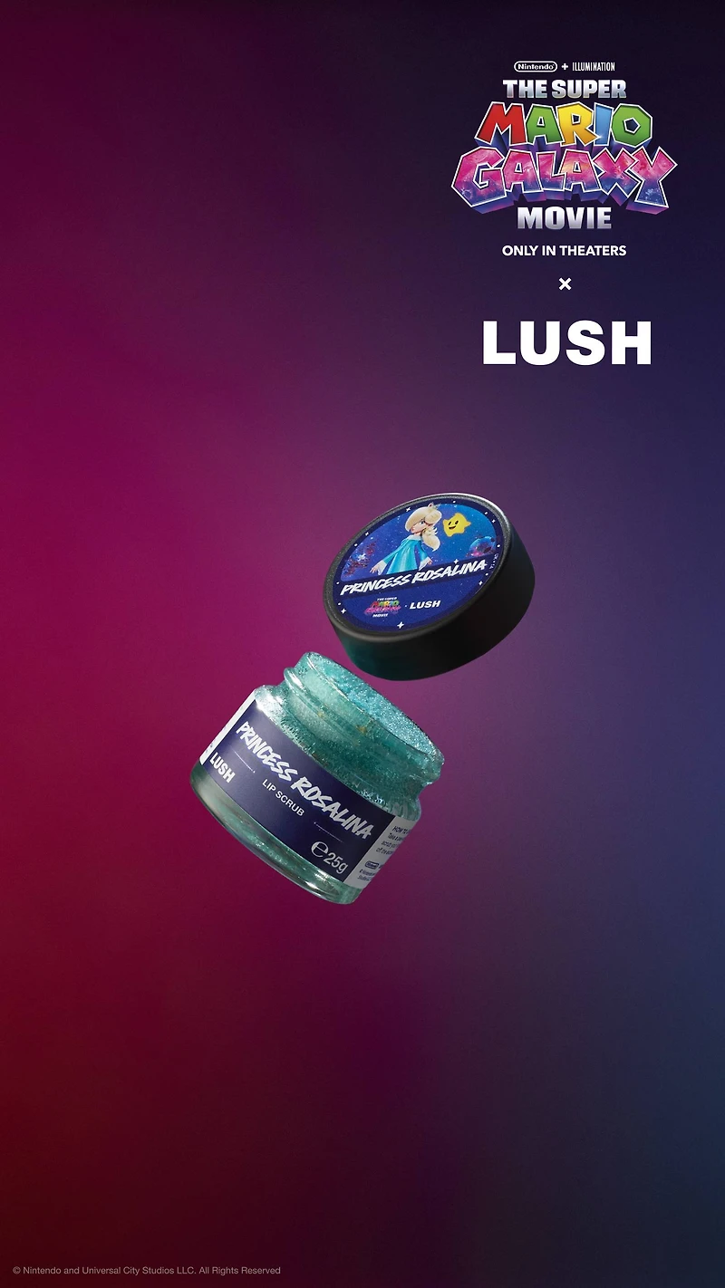 Exfoliant pour les lèvres Princess Rosalina