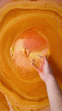 Lava Block Bath Bomb