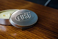 Oval Tin Product Holder