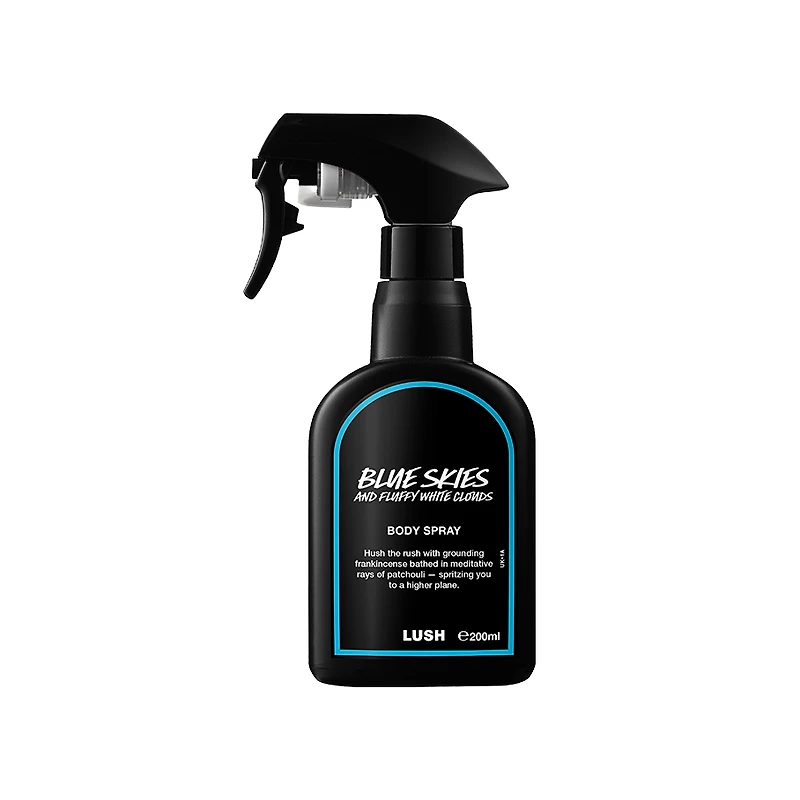 Blue Skies And Fluffy White Clouds Body Spray