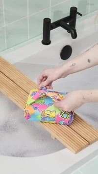 Emballage de tissu Bunnies Picnic