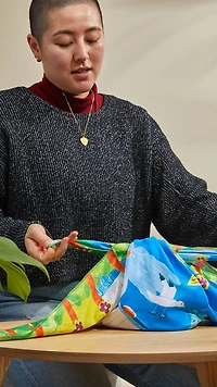 By The Seaside Knot Wrap