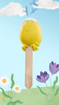 Chick On A Stick Reusable Bubble Bar
