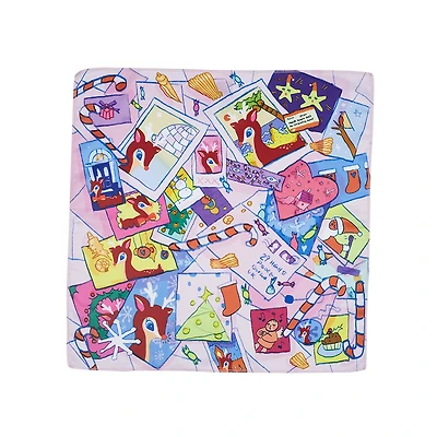Christmas Deer Travels Knot Wrap