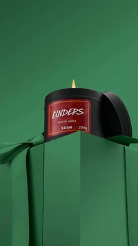 Cinders Scented Candle