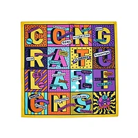 Emballage de tissu Congratulations