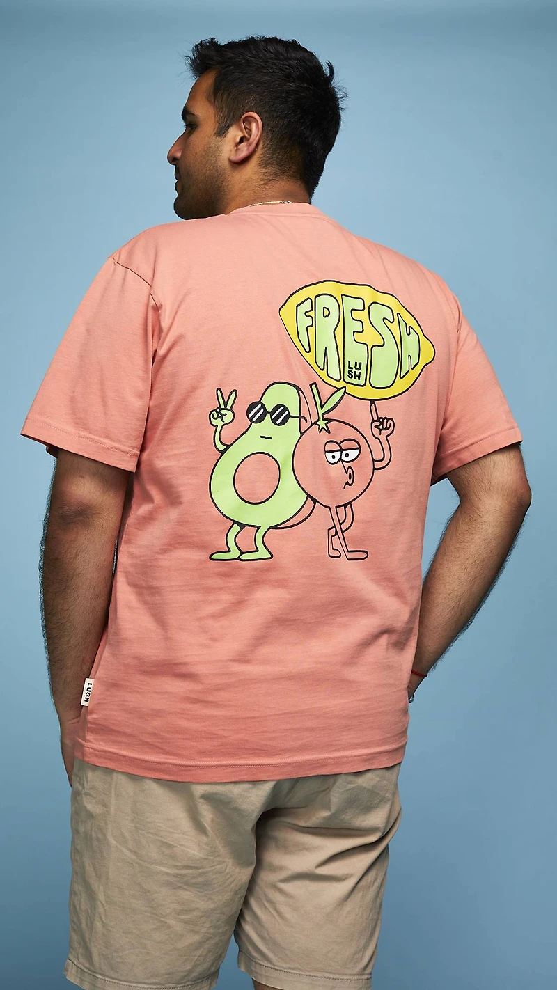 Fresh Values Coral T-Shirt
