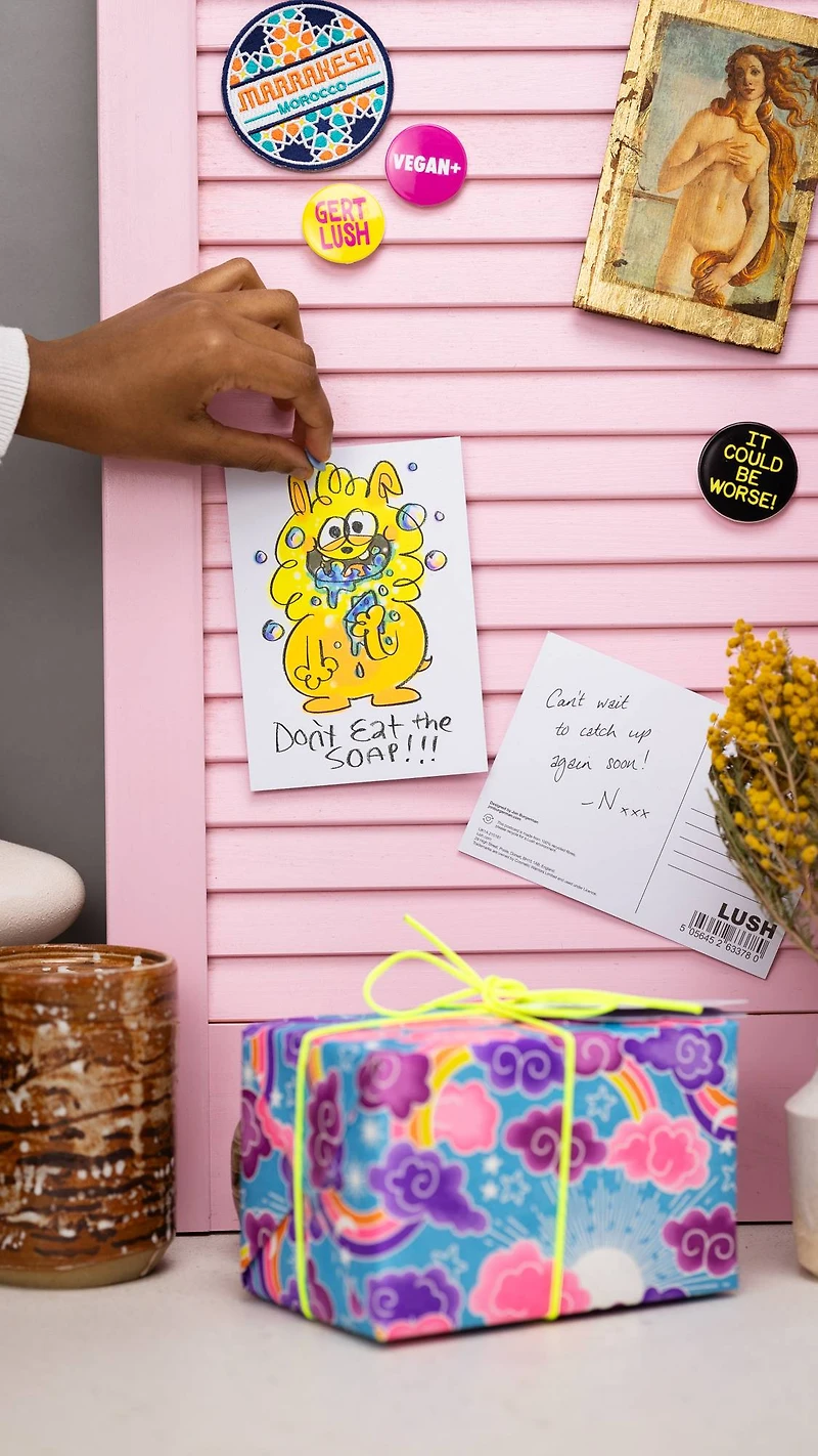 Don't Eat the Soap!!! | Postcard