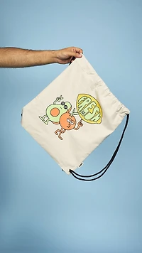 Fresh Values Drawstring Bag