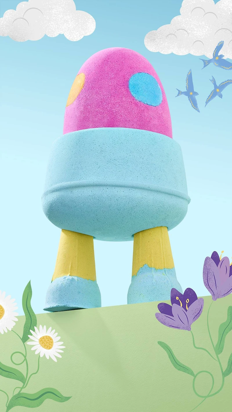 Eggs On Legs Bath Bomb