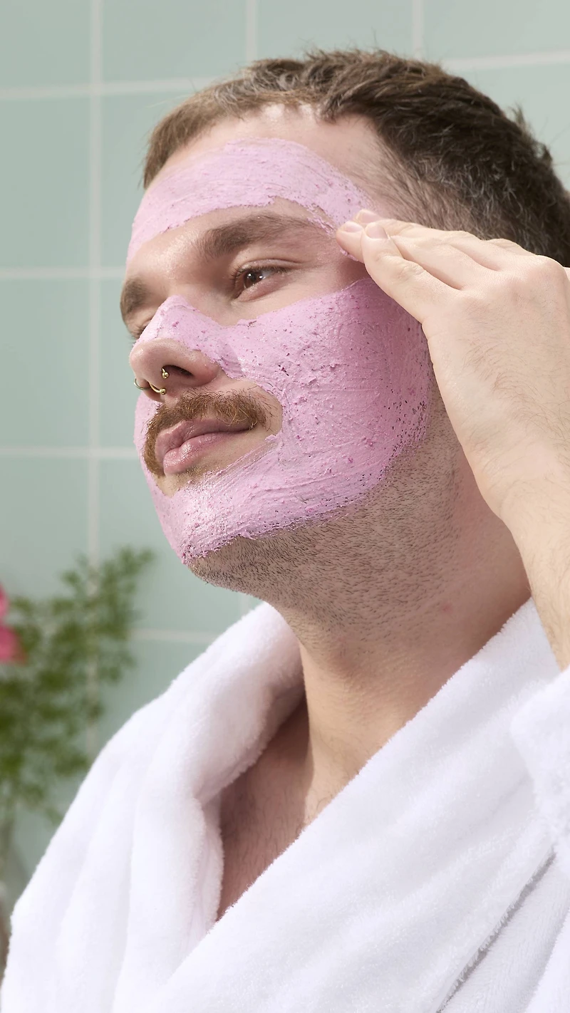 Masque frais pour le visage Family Face Time