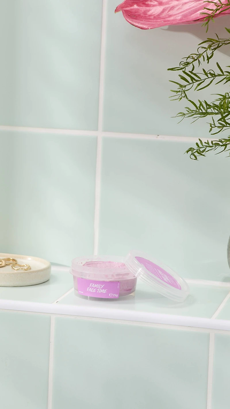 Masque frais pour le visage Family Face Time