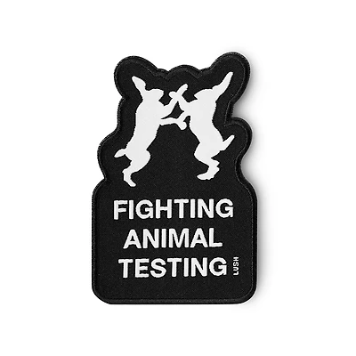 Fighting Animal Testing | Iron-on Patch