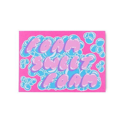 Foam Sweet Foam | Postcard