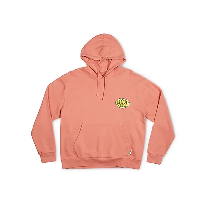 Fresh Values Coral Hooded Sweatshirt