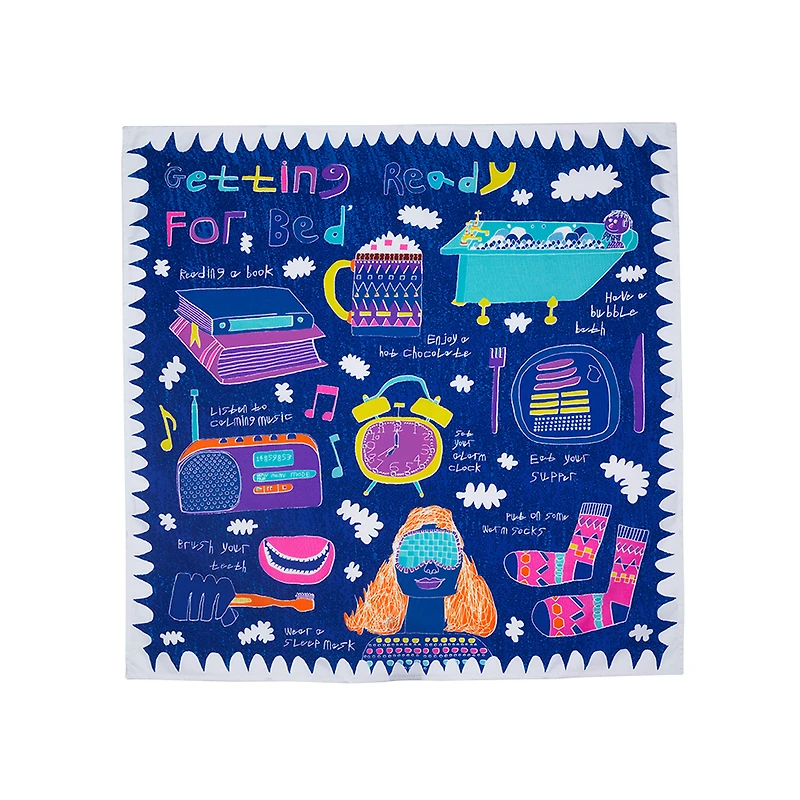 Getting Ready For Bed Knot Wrap