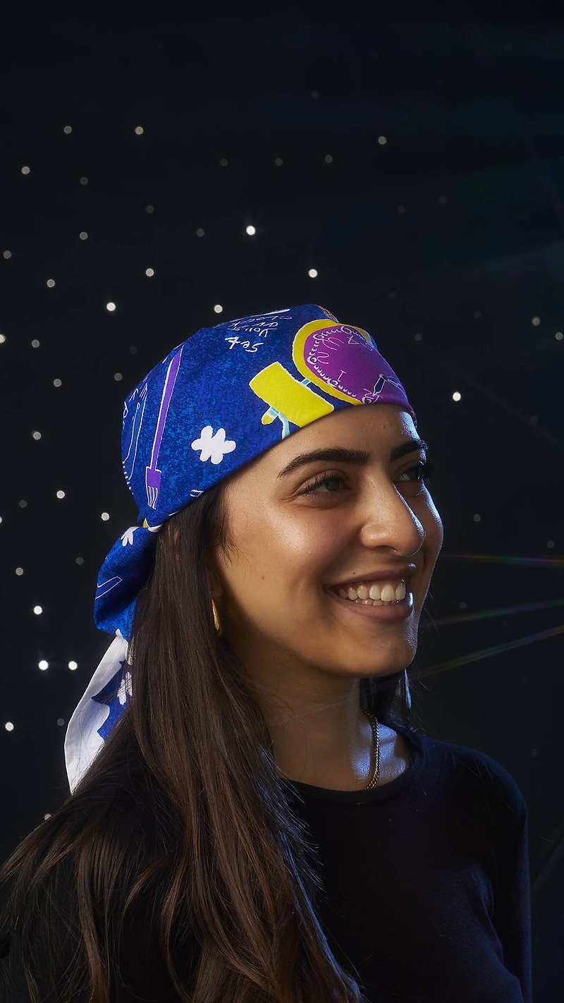 Getting Ready For Bed Knot Wrap