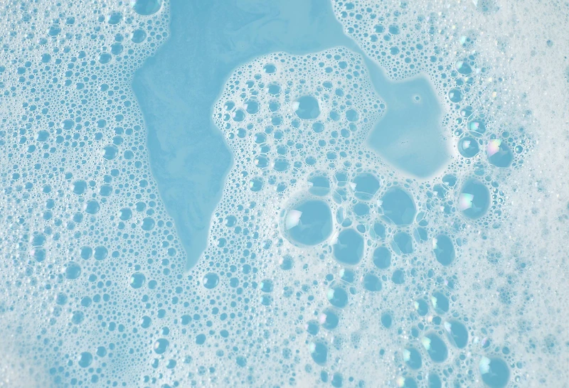 The Big Blue Skies And Fluffy White Clouds Bubble Bar