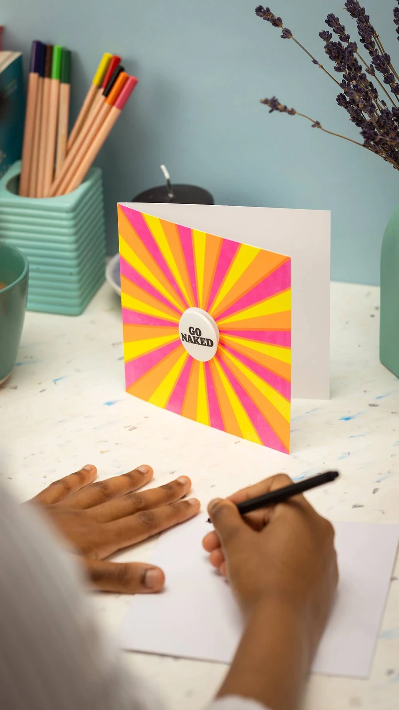 Go Naked | Greetings Card