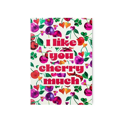I Like You Cherry Much Postcard