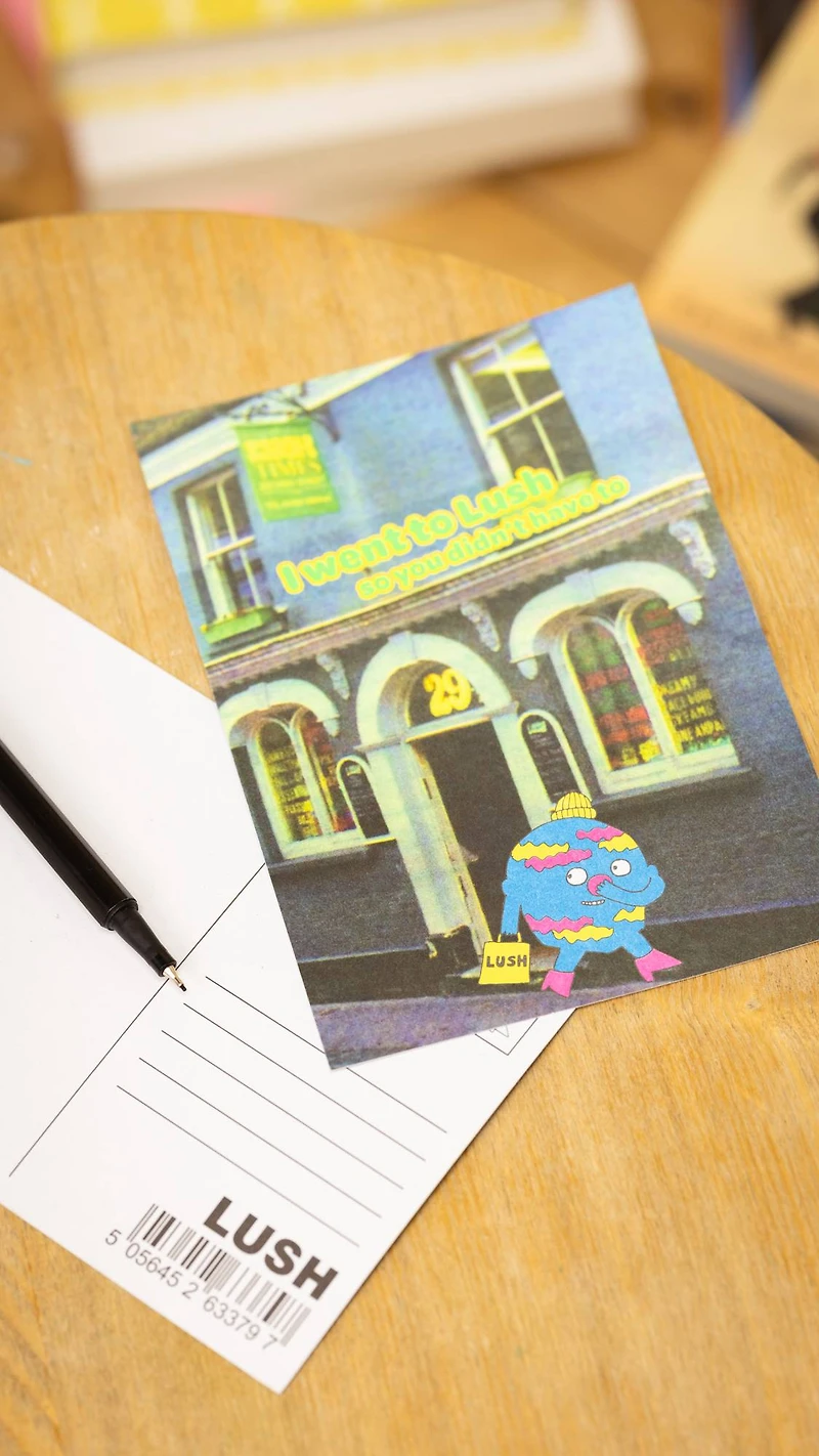 I Went To Lush So You Didn't Have To | Postcard