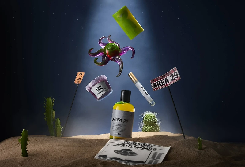 Boîte Lush Kitchen - douche