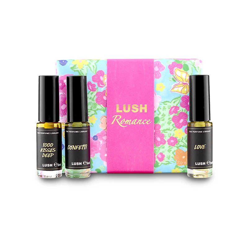 Lush Romance Perfume Discovery Box