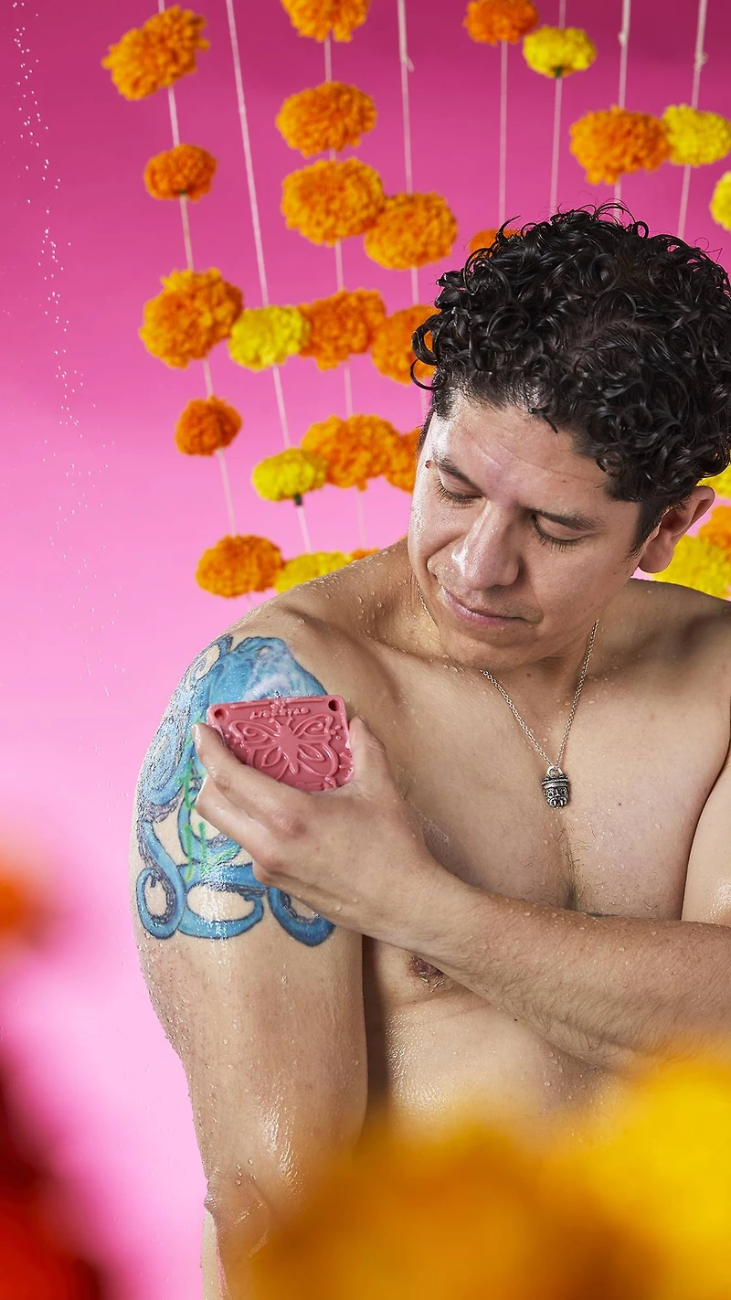 Papel Picado Rosa Soap