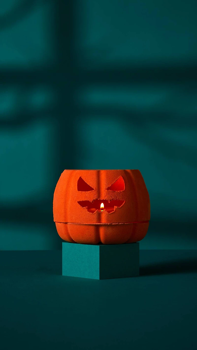 The Pumpkin Tealight Bath Bomb Fragrance Diffuser