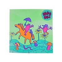 Really Wild Greeting Card With Pin