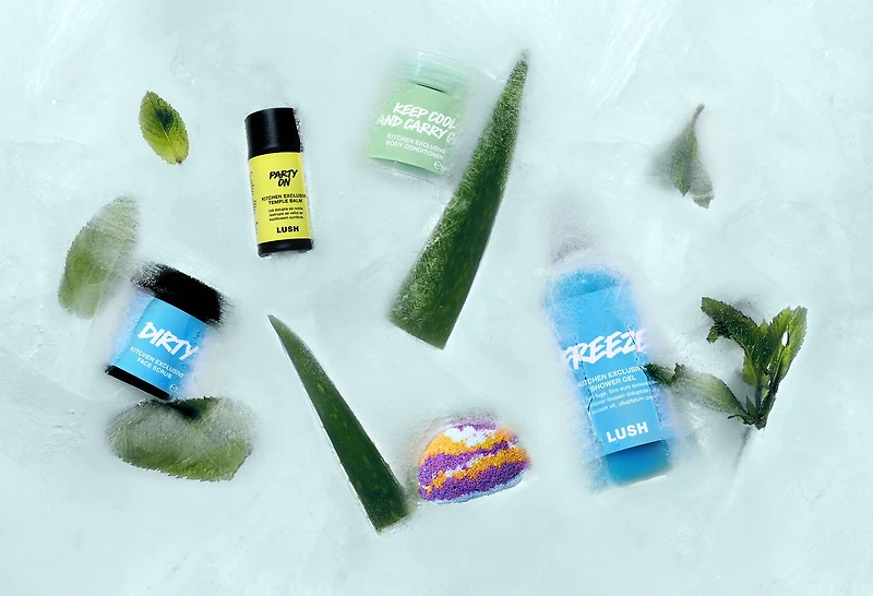 Boîte Lush Kitchen - douche