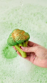 Sparkly Broccoli Bubble Bar