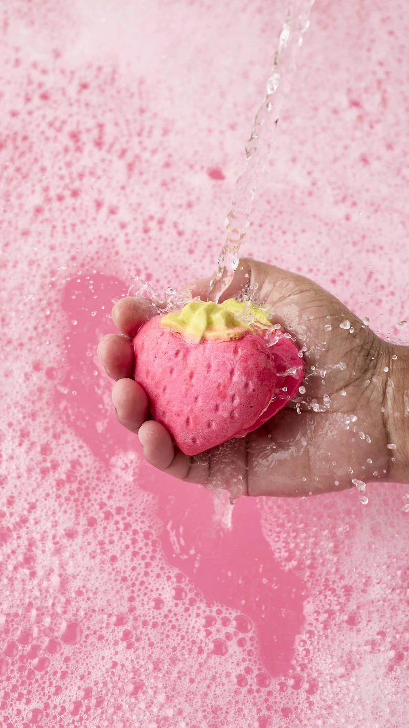 Strawberry Crumble Bubbleroon