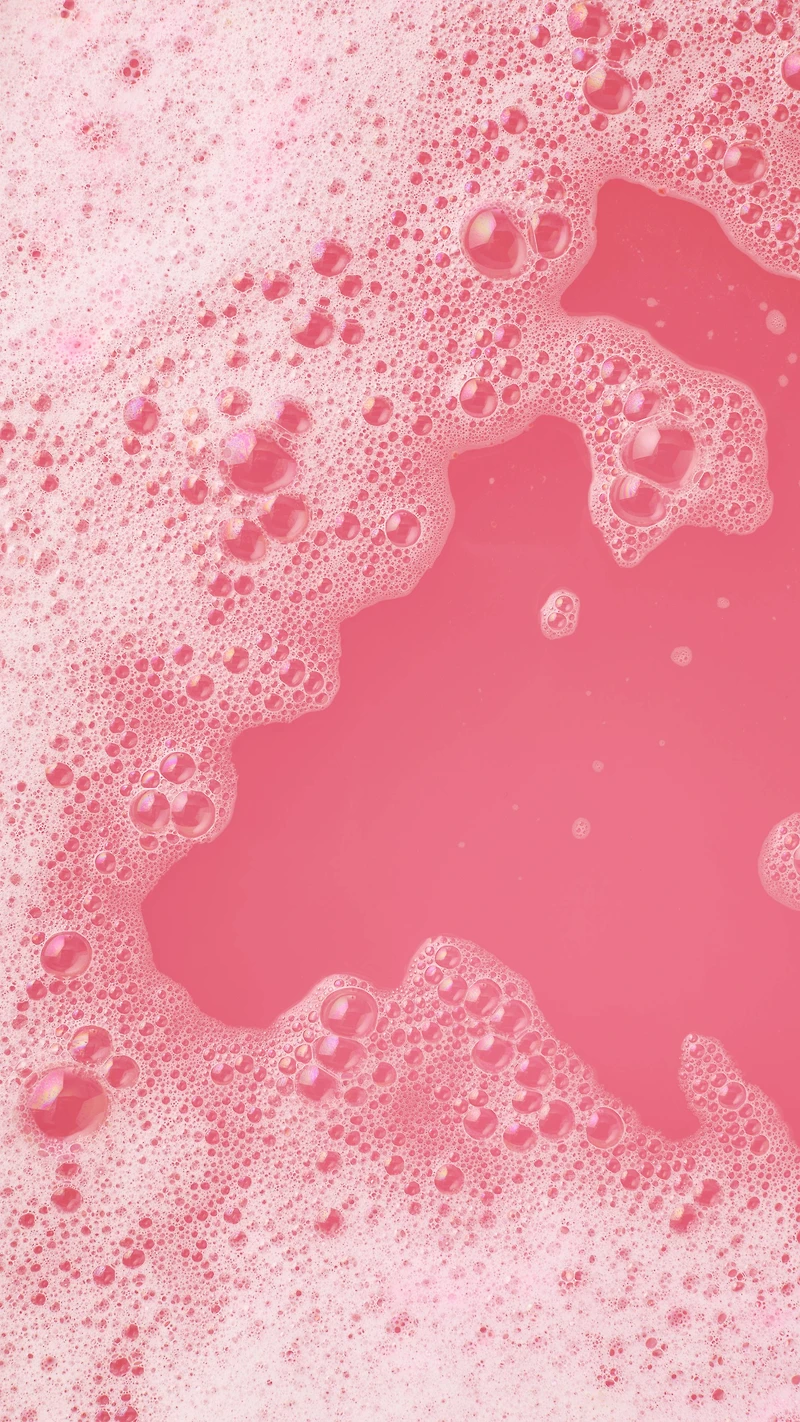 Macaron moussant Strawberry Crumble