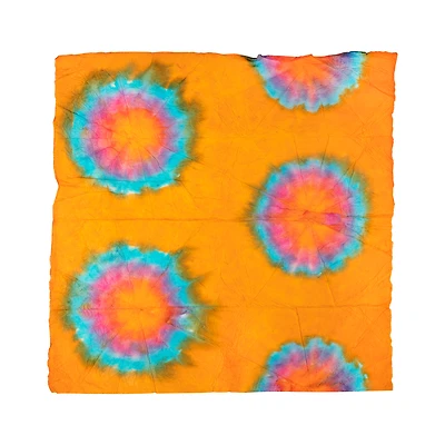 Orange Tie-Dye Lokta Wrap