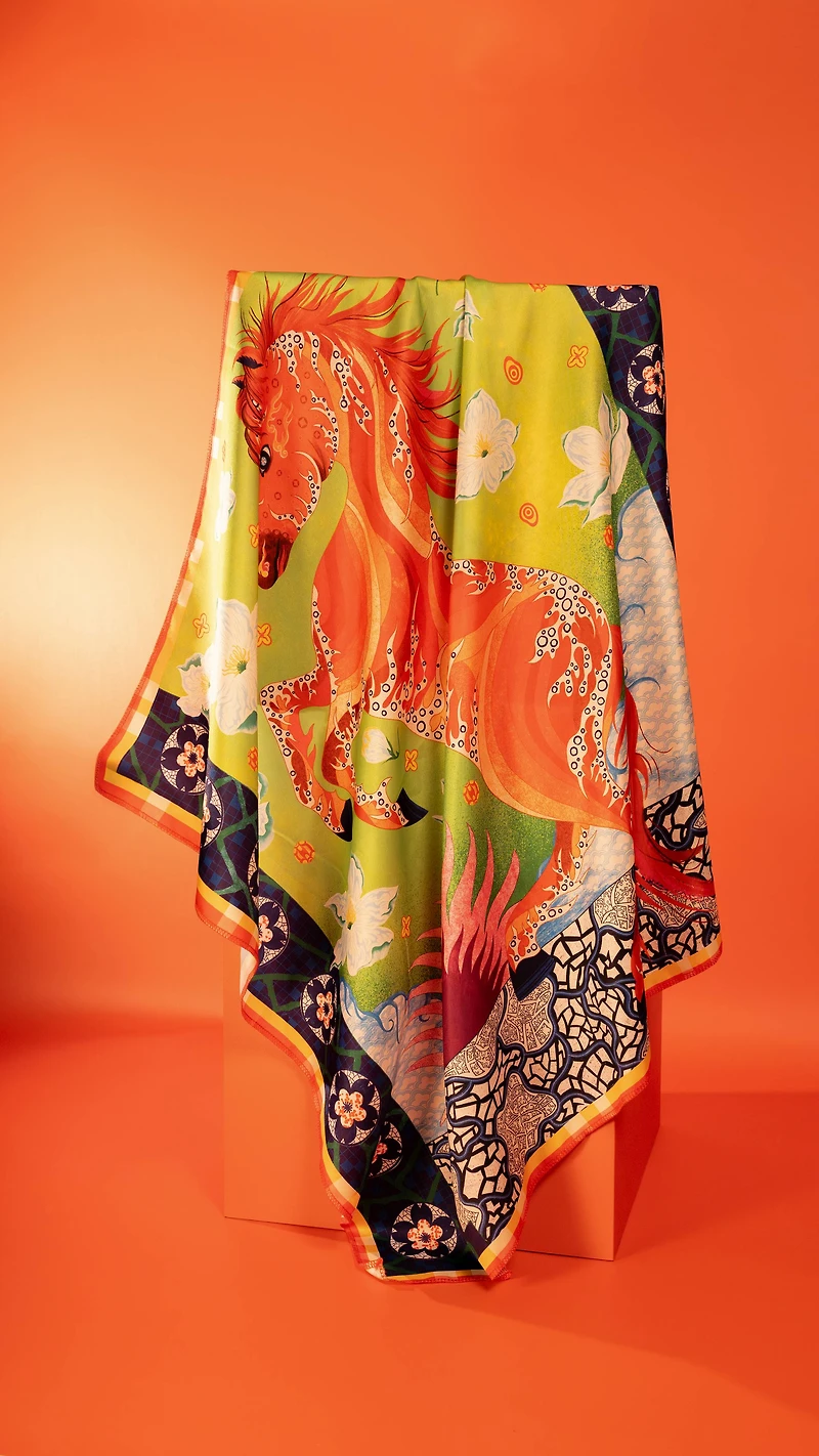 Untamed Flame Knot Wrap