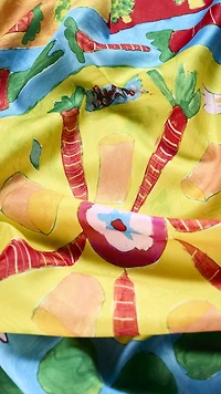 Veggie Christmas Dinner Knot Wrap