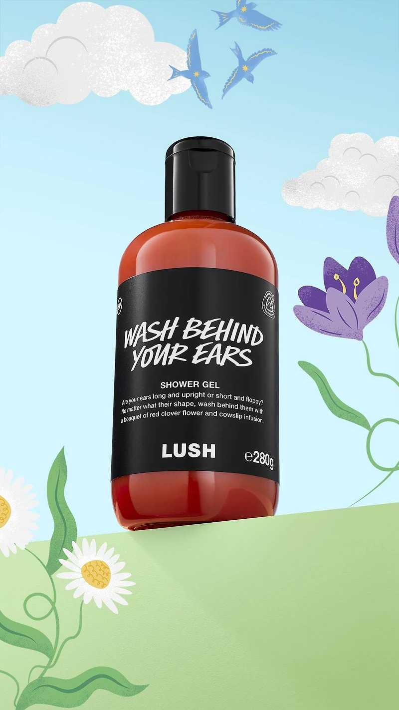 Wash Behind Your Ears Shower Gel
