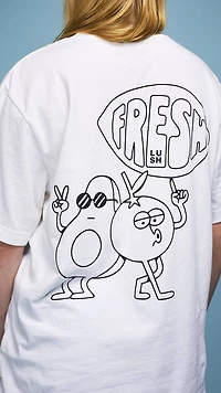 Fresh Values White T-Shirt