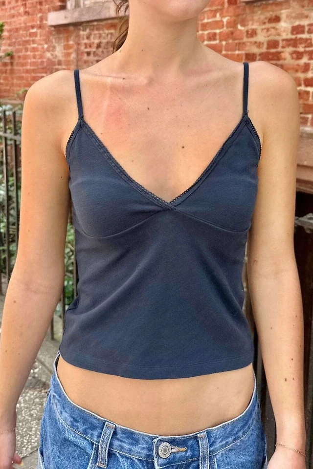 brandy melville blue amara dress Brandy Melville Usa-Amara Top